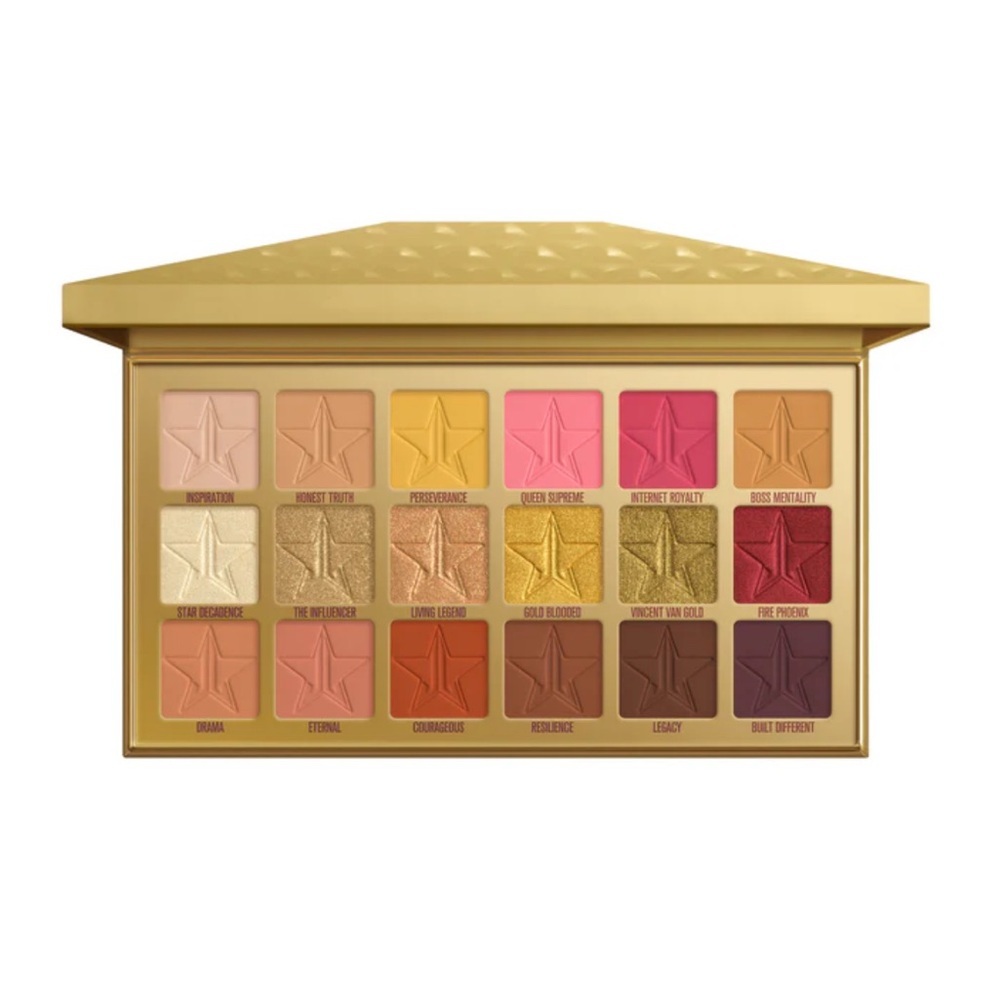 JEFFREE STAR Gold Blooded Eyeshadow Palette 18 Shades